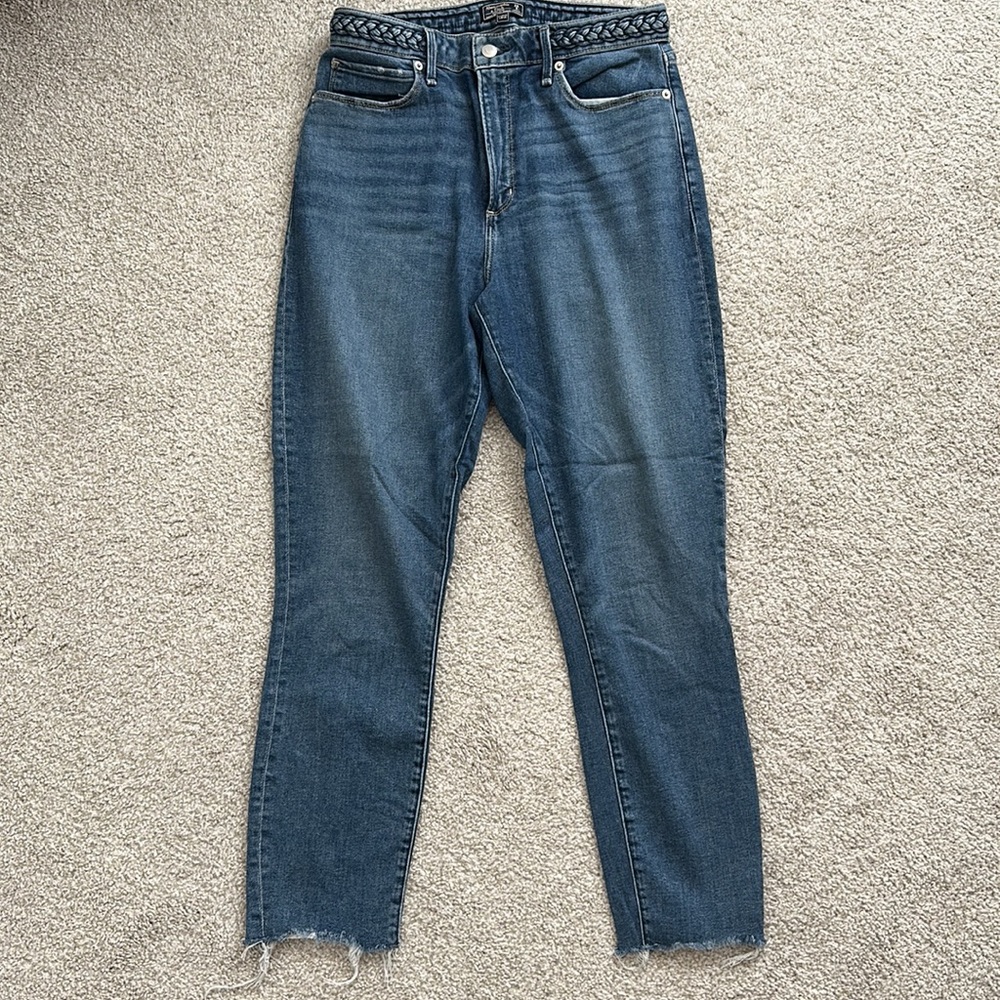 Abercrombie Curve Love High Rise Super Skinny Ankle